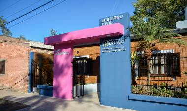 EN EL 80° ANIVERSARIO DE LAS GARCITAS, EL GOBERNADOR ZDERO INAUGURÓ LAS REFACCIONES INTEGRALES DEL REGISTRO CIVIL