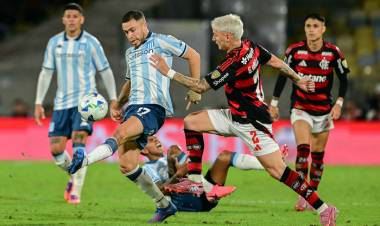 COPA LIBERTADORES: RACING PERDIÓ EN EL MARACANÁ Y SE JUGARÁ TODO EN EL CILINDRO