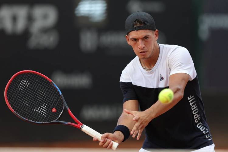 CÓRDOBA OPEN: LA LLUVIA POSTERGÓ EL DEBUT DE SEBASTIÁN BÁEZ