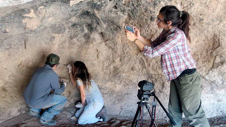 ARTE RUPESTRE: HALLARON LAS INSCRIPCIONES MÁS ANTIGUAS DE SUDAMÉRICA EN NEUQUÉN