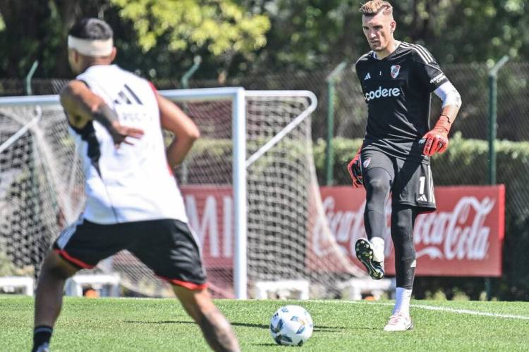 RIVER SIGUE PROBANDO A BORJA PARA VER SI LLEGA 