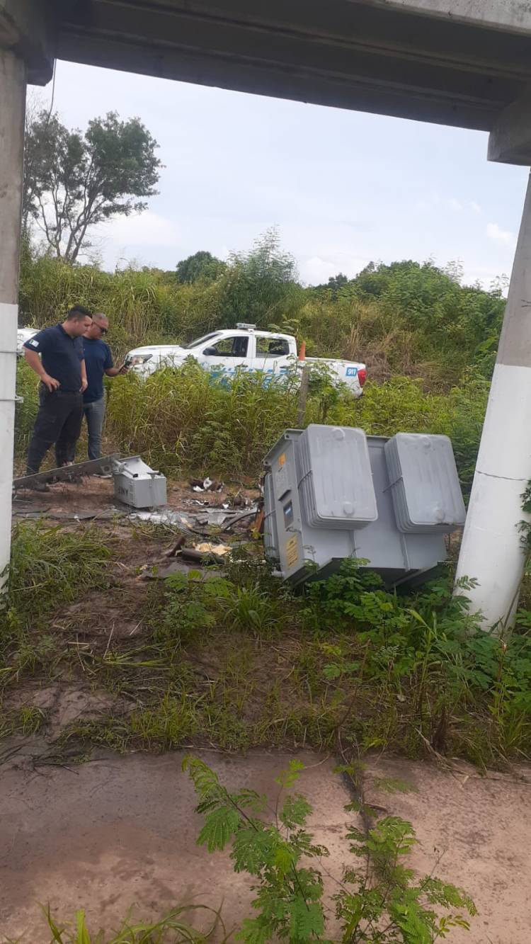 IMPIDIERON EL ROBO DE UN TRANSFORMADOR