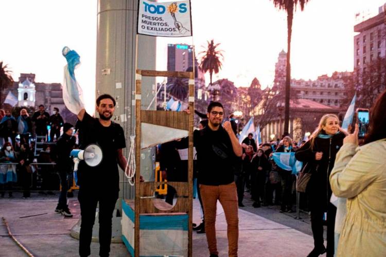 PERIMETRAL PARA REFERENTES DE REVOLUCIÓN FEDERAL: NO PODRÁN ACERCARSE AL CONGRESO NI A CRISTINA KIRCHNER