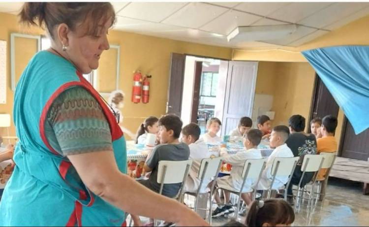 CON EL INICIO DE LAS CLASES, SE ACTIVARON EN SIMULTÁNEO, LOS COMEDORES ESCOLARES 