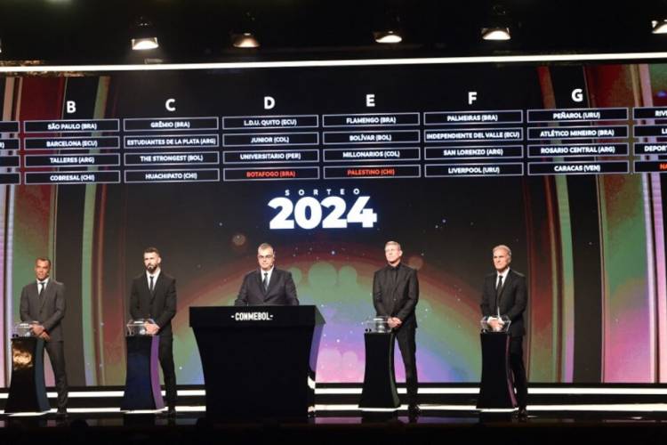 SORTEO COPA LIBERTADORES 2024: ASÍ QUEDARON LOS GRUPOS