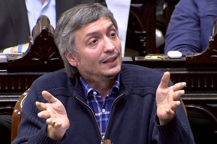 MÁXIMO KIRCHNER: "AL CCK LE PUEDE PONER CONAN SI ESTÁ CONTENTO, PERO QUE LLEGUEN LAS COSAS PARA LA GENTE"