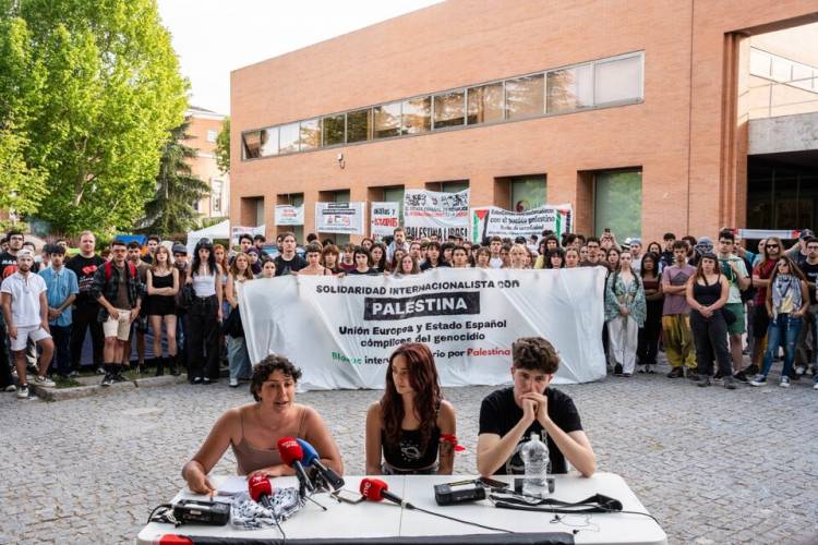 ESPAÑA: LOS RECTORES APOYAN LAS PROTESTAS UNIVERSITARIAS PROPALESTINA