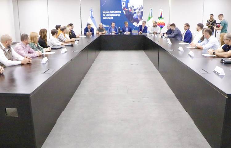 EFICIENCIA Y TRANSPARENCIA: ZDERO PRESENTÓ EL NUEVO RÉGIMEN DE CONTRATACIONES EN EL ESTADO