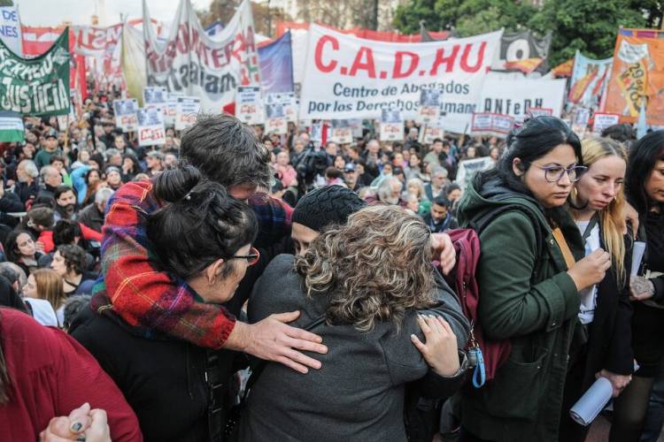 "NOS DIO FUERZA ESTAR JUNTOS"