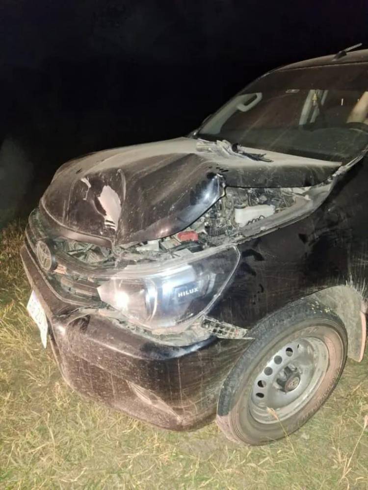 EL SUBSECRETARIO DE DESARROLLO FORESTAL DE LA PROVINCIA Y EX INTENDENTE DE MIRAFLORES, JORGE FRANK, SUFRIÓ UN ACCIDENTE AL CHOCAR UN CABALLO 