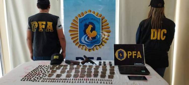 CASO LOAN: HALLARON UN ARMA, PROYECTILES, CELULARES Y DINERO EN LOS ALLANAMIENTOS