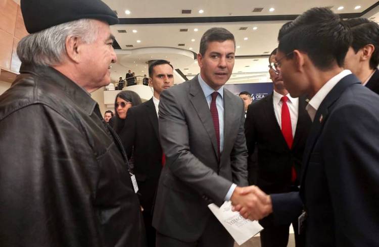 OEA: 35 EMBAJADORES RECIBEN LA CARTA DE LA JUVENTUD PRO-VIDA DE IBEROAMÉRICA