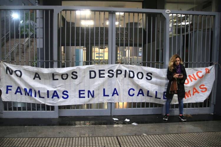 DÍA DE PROTESTAS POR LA NUEVA OLA DE DESPIDOS EN EL ESTADO