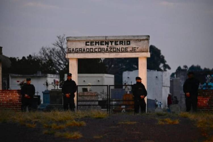 CASO LOAN: NUEVO OPERATIVO EN EL CEMENTERIO DE 9 DE JULIO