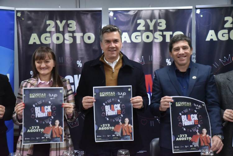 EL 2 Y 3 DE AGOSTO VUELVE EL BLACK FRIDAY A RESISTENCIA: “ES UN BENEFICIO PARA EL COMERCIO Y PARA TODA LA GENTE”, DIJO EL GOBERNADOR ZDERO 