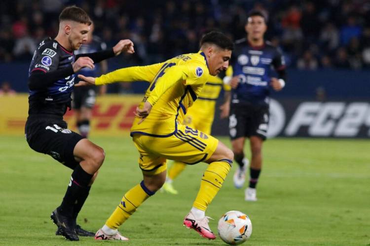 BOCA RESCATÓ UN EMPATE EN ECUADOR ANTE INDEPENDIENTE DEL VALLE