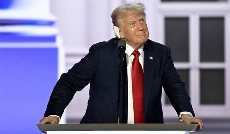 TRUMP: ‘ESTOY AQUÍ SOLO POR LA GRACIA DE DIOS TODOPODEROSO’