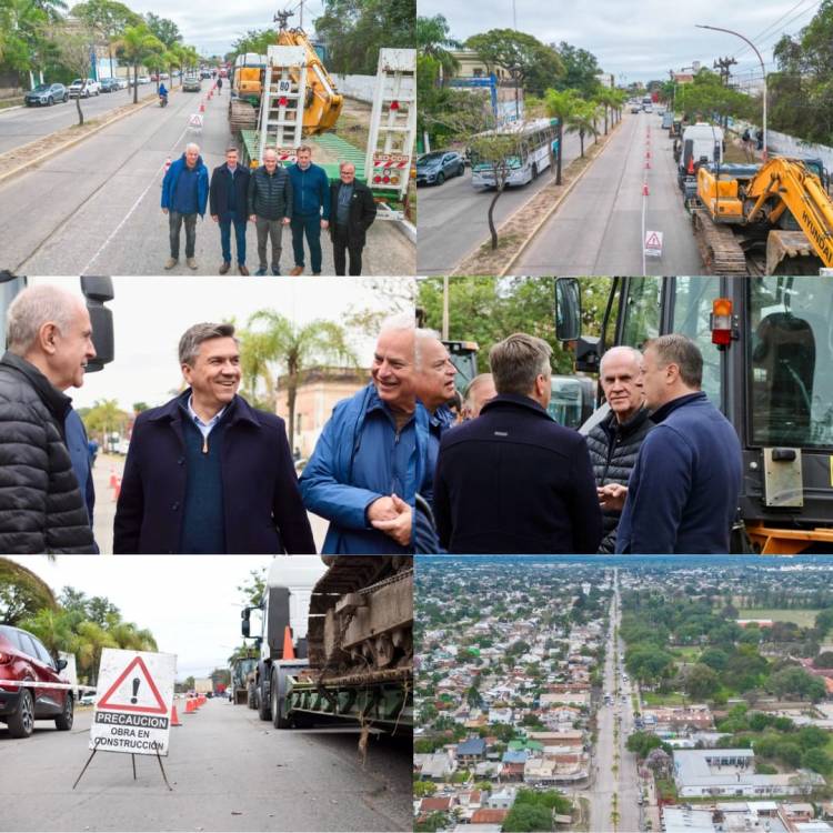 RESISTENCIA: EL GOBERNADOR ZDERO LOGRÓ LA OBRA DE LA AV. 9 DE JULIO