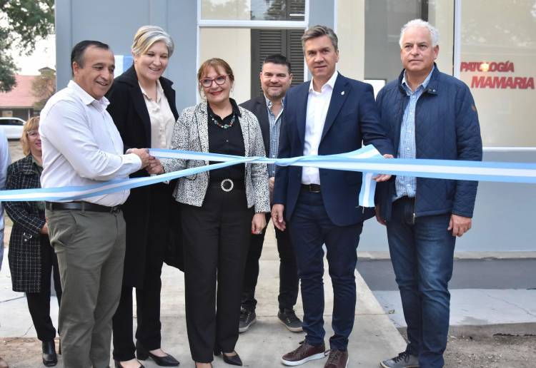 HOSPITAL PERRANDO: EL GOBERNADOR ZDERO INAUGURÓ EL NUEVO SERVICIO DE PATOLOGÍA MAMARIA