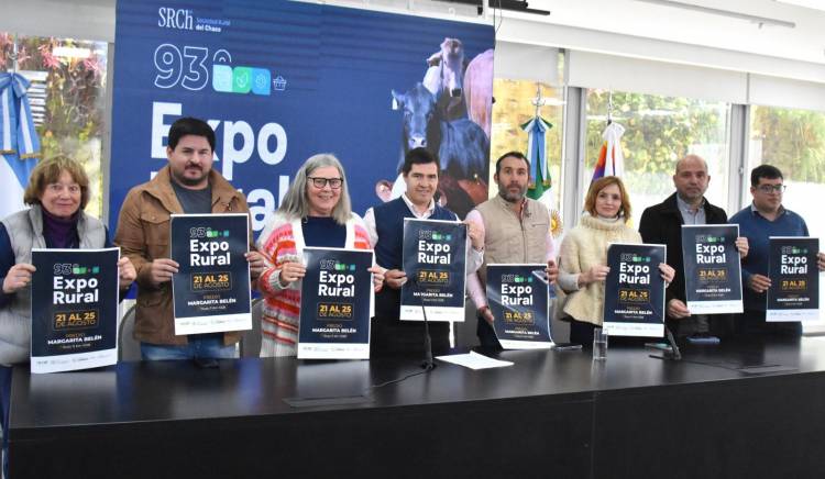 EL GOBIERNO PROVINCIAL Y LA SOCIEDAD RURAL PRESENTARON LA 93° EXPO RURAL QUE SE REALIZARÁ EN MARGARITA BELÉN