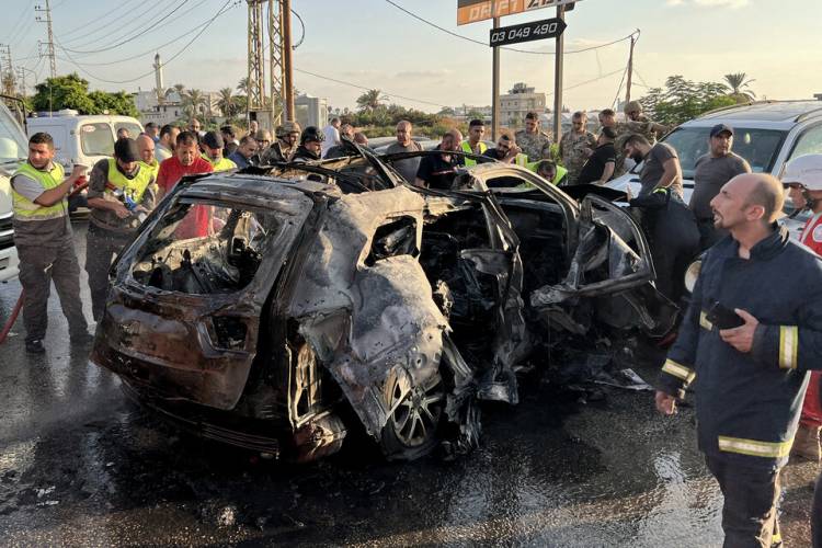 ISRAEL MATÓ EN LIBANO A UN COMANDANTE DE HAMAS