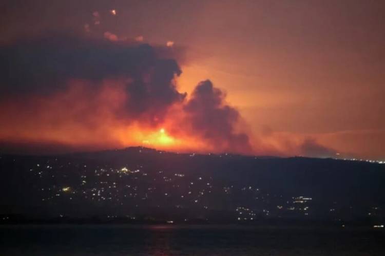 ISRAEL DICE HABER NEUTRALIZADO MÁS DE 300 MISILES LANZADOS ESTA MADRUGADA POR HEZBOLÁ