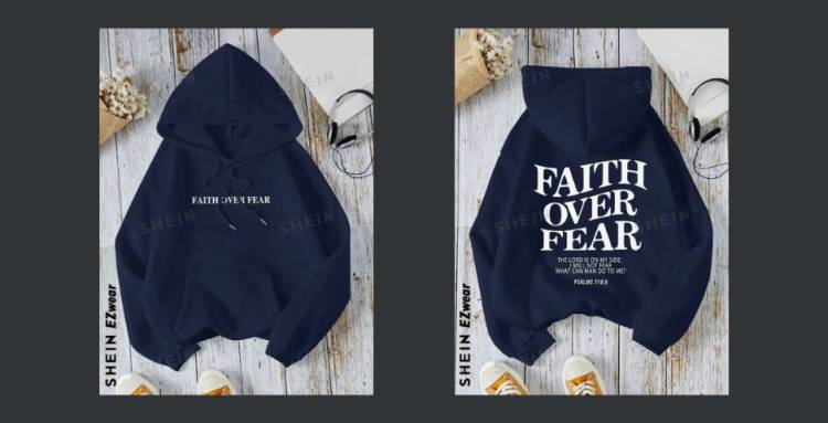 UNA SUDADERA CON EL SALMO 118 ESTÁ ENTRE LO MÁS VENDIDO DE SHEIN