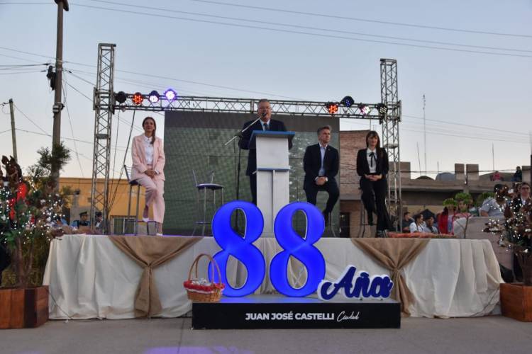 88° ANIVERSARIO DE J.J. CASTELLI: EL PODER LEGISLATIVO ESTUVO PRESENTE EN LA CELEBRACIÓN