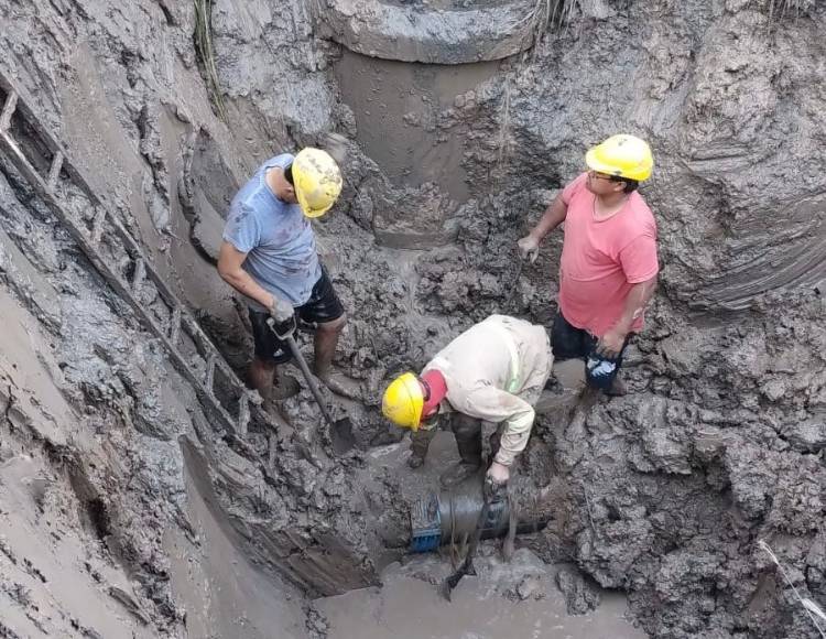 ACUEDUCTO DE LAS 7 LOCALIDADES: CON REPARACIONES EN VARIOS TRAMOS, SAMEEP FINALIZÓ LA SEGUNDA ETAPA DEL PLAN DE INTERVENCIÓN