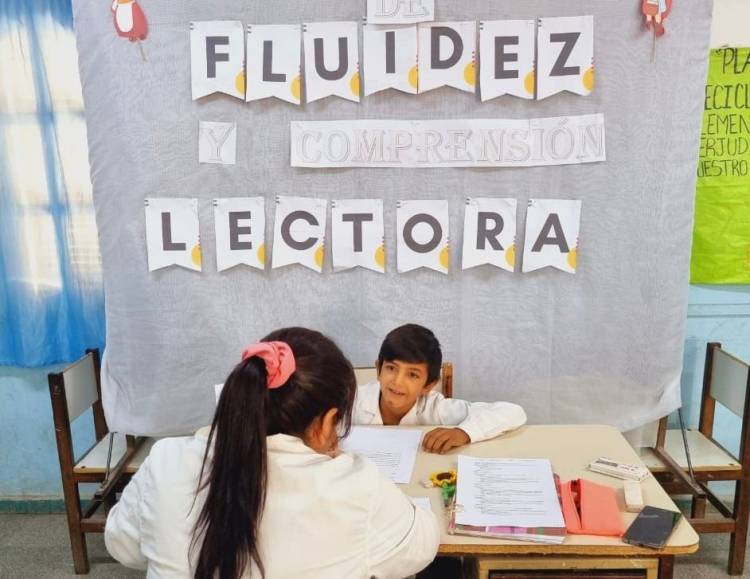 CHACO CONCRETÓ EL SEGUNDO CENSO DE FLUIDEZ  LECTORA