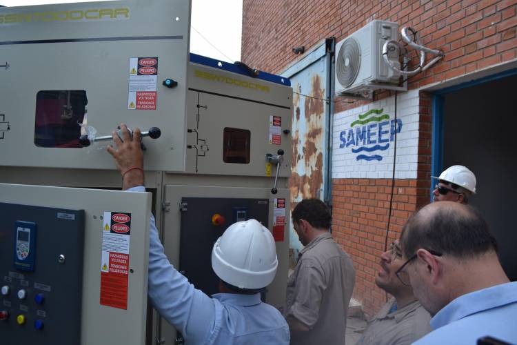 HISTÓRICO: LUEGO DE 40 AÑOS, SAMEEP REEMPLAZÓ LOS TABLEROS DE ARRANQUE DE LAS BOMBAS DE IMPULSIÓN DEL PRIMER ACUEDUCTO