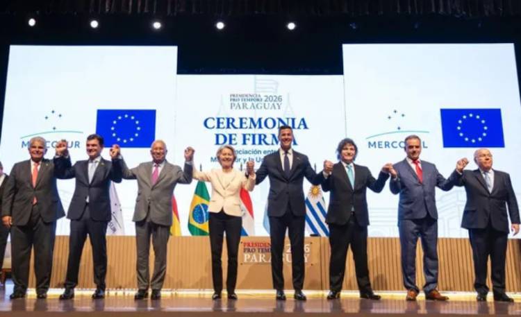 EL MERCOSUR Y LA UNIÓN EUROPEA FIRMARON EL HISTÓRICO ACUERDO COMERCIAL TRAS 25 AÑOS DE NEGOCIACIONES